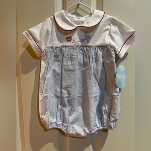 NWT Little English Valentine plane bubble